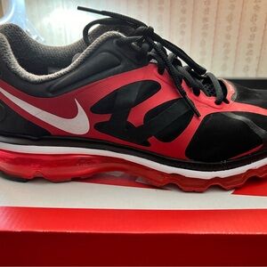 Nike 2013 red and black air max 360